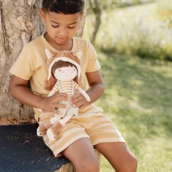 Shirt korte mouw - Geel - Forest Friends