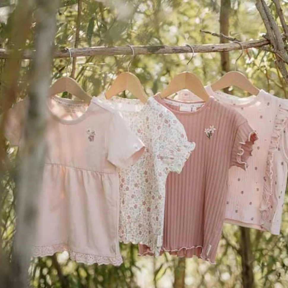 Shirt korte mouw - Lichtroze - Fairy Garden