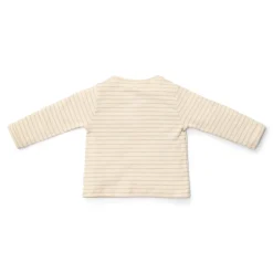 Shirt lange mouw - Beige - Newborn Naturals - Stripe