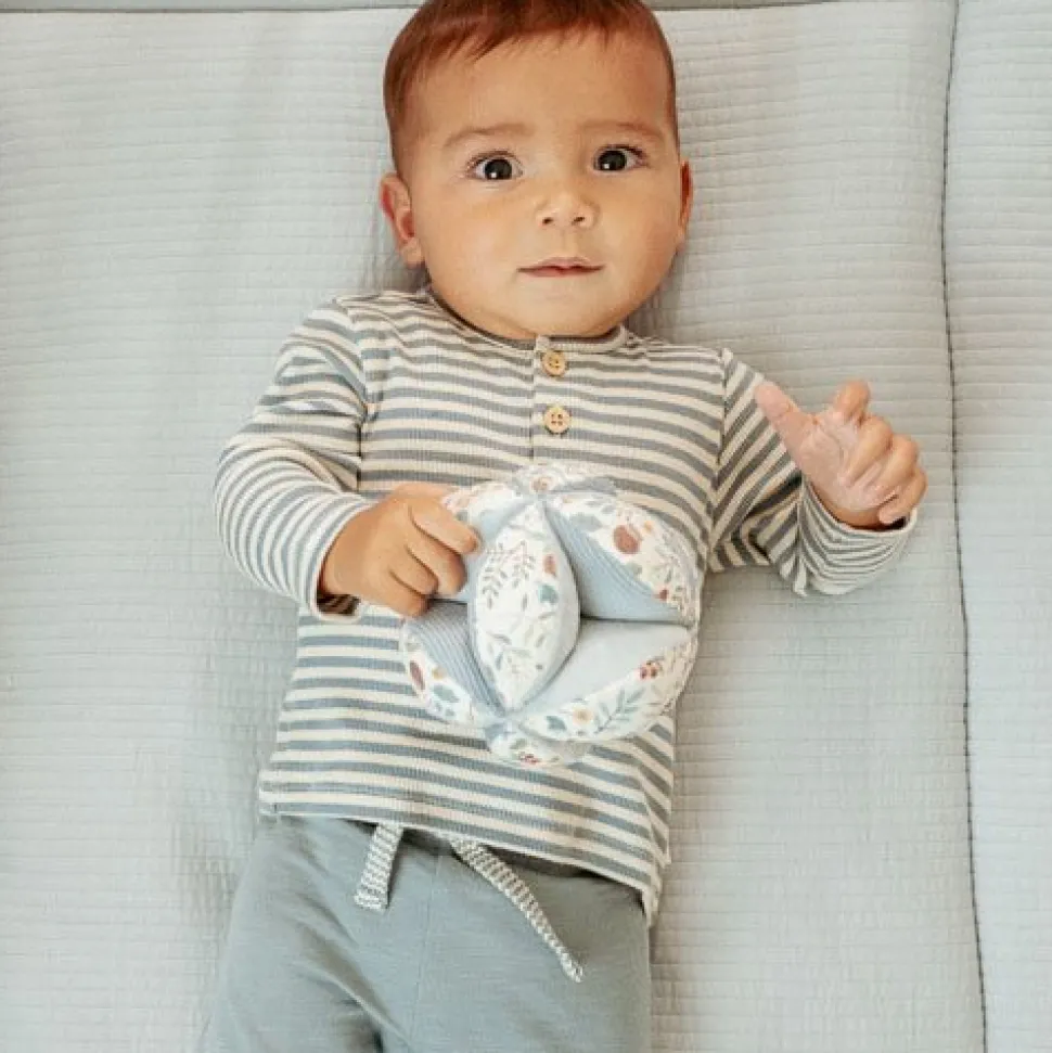 Shirt lange mouw - Blauw - Forest Friends - Stripe