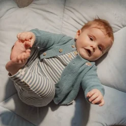 Shirt lange mouw - Blauw - Forest Friends - Stripe