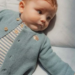 Shirt lange mouw - Blauw - Forest Friends - Stripe