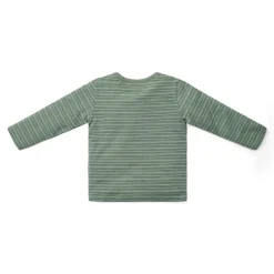 Shirt lange mouw - Groen - Forest Friends - Stripe