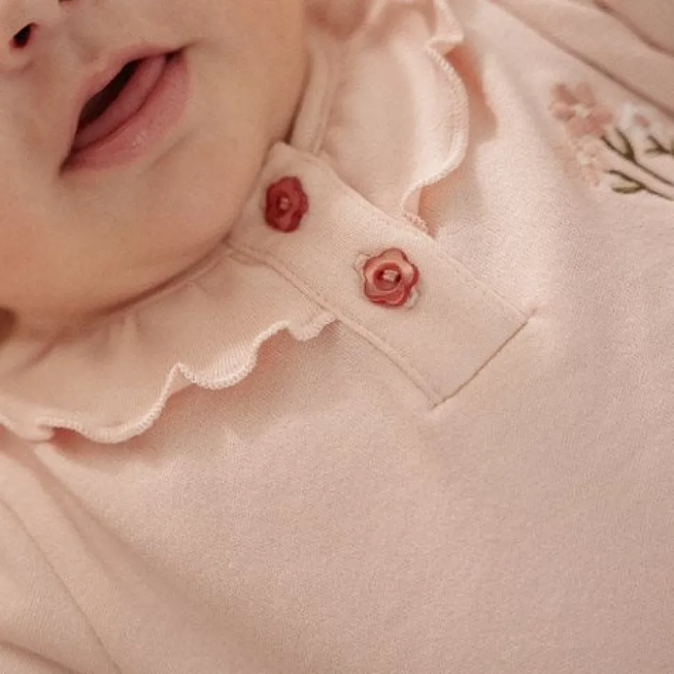 Shirt lange mouw - Lichtroze - Fairy Garden