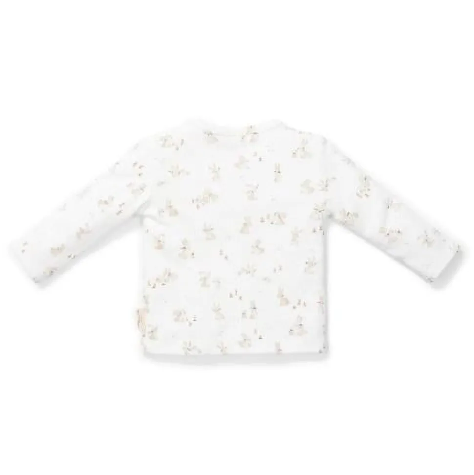 Shirt lange mouw - Wit - Newborn Naturals - Baby Bunny