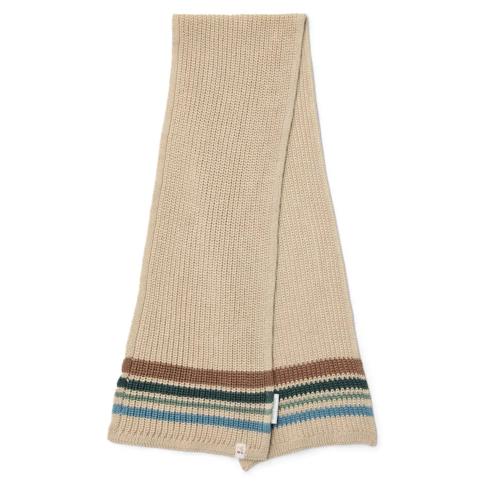 Sjaal - Bruin - Maat one size - Forest Friends - Stripe