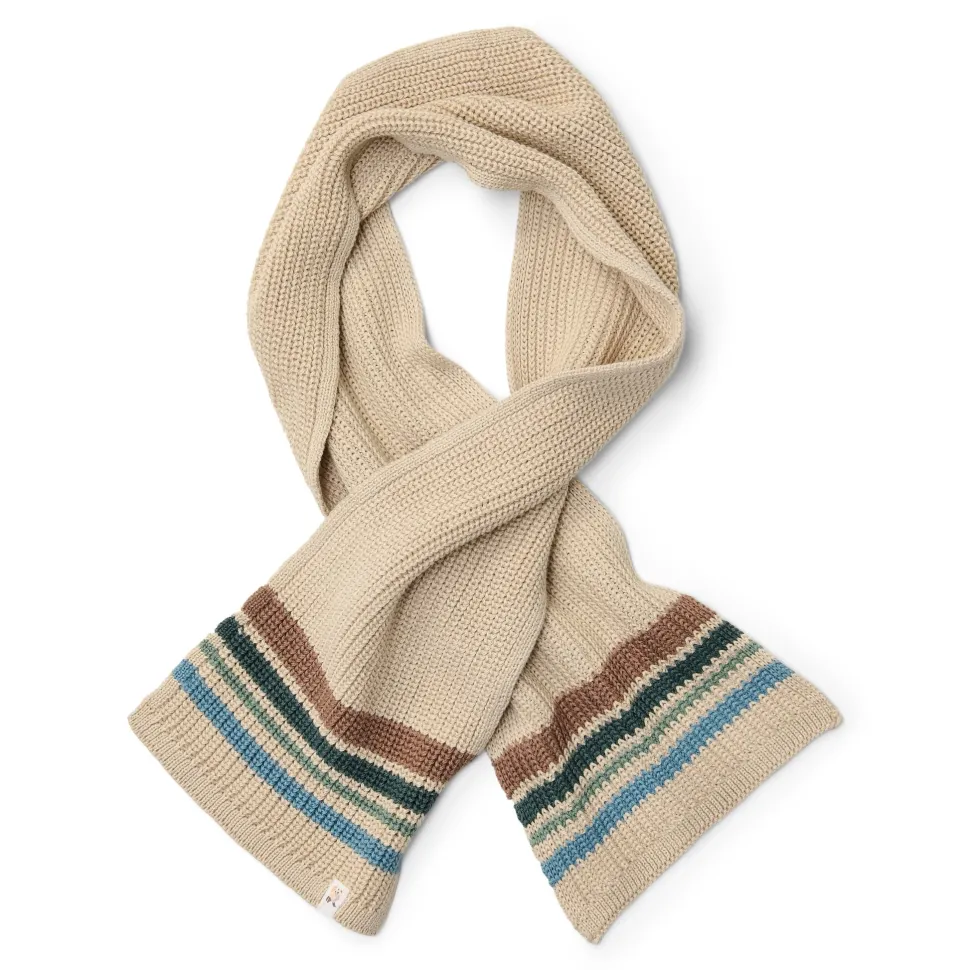 Sjaal - Bruin - Maat one size - Forest Friends - Stripe