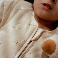 Slaapzak winter – Beige – Maat 70 cm – Newborn Naturals – Little Goose