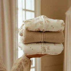 Slaapzak winter – Beige – Maat 70 cm – Newborn Naturals – Little Goose