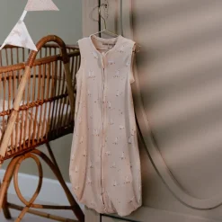 Slaapzak zomer – Beige – Maat 90 cm – Newborn Naturals – Little Goose