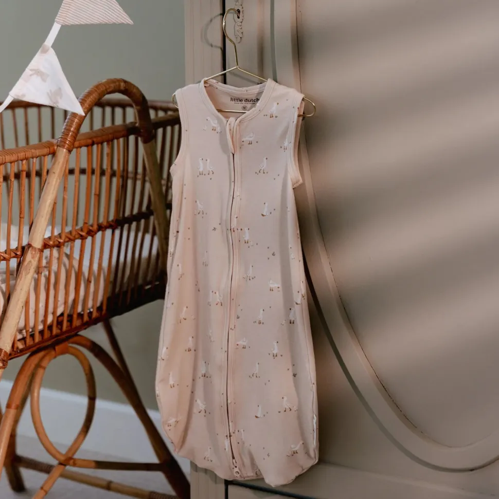 Slaapzak zomer – Beige – Maat 60 cm – Newborn Naturals – Little Goose