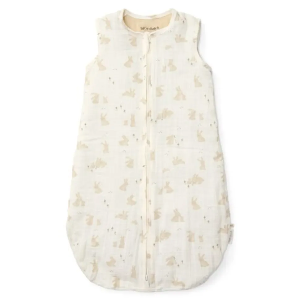 Slaapzak zomer – Wit – Maat 90 cm – Newborn Naturals – Baby Bunny