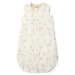 Slaapzak zomer – Wit – Maat 70 cm – Newborn Naturals – Baby Bunny