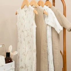 Slaapzak zomer hydrofiel 70 cm Beige