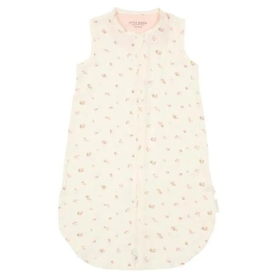 Slaapzak zomer hydrofiel 70 cm - Wit - Maat 70 cm - Fairy Garden - Fairy Blossom