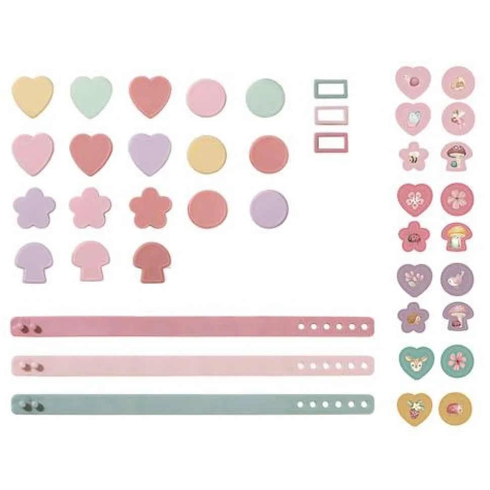 Slide Charm Bracelets - Roze - Fairy Garden