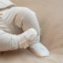 Slofjes - Wit - Newborn Naturals - Baby Bunny