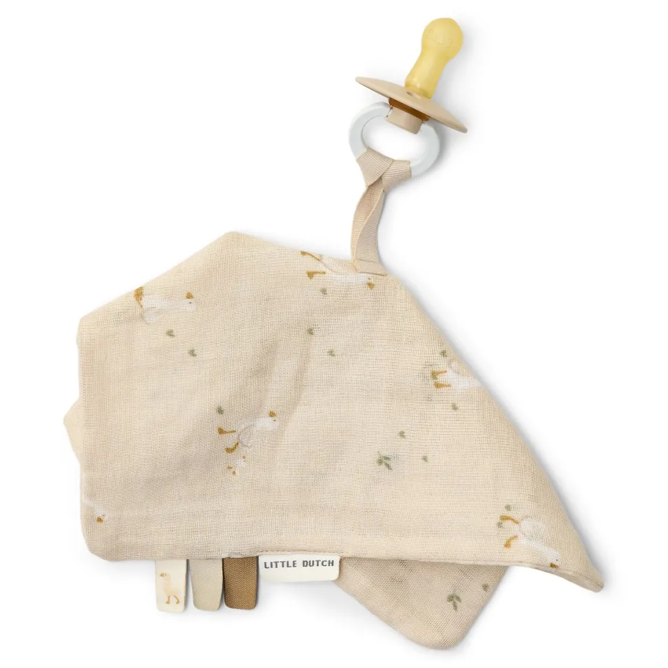 Speendoekje - Beige - Newborn Naturals - Little Goose