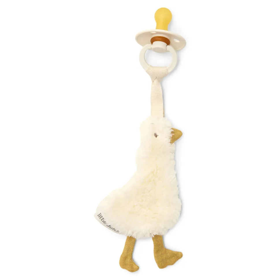 Speendoekje - Wit - Newborn Naturals - Little Goose