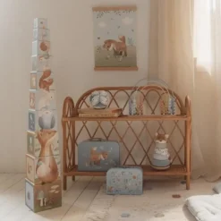 Stapelblokken - Blauw - Forest Friends