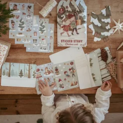 Sticker kerstkaarten