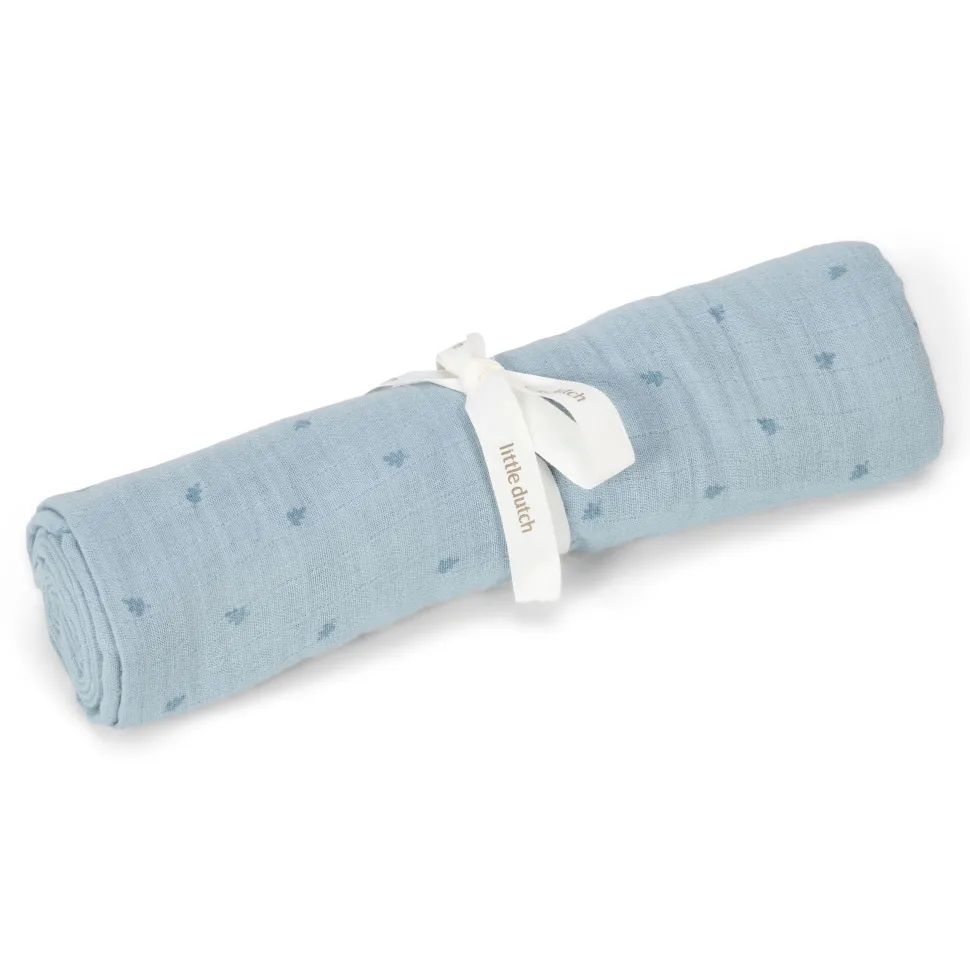 Swaddle - Blauw - 120 cm - Essentials