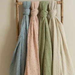 Swaddle - Blauw - 120 cm - Essentials