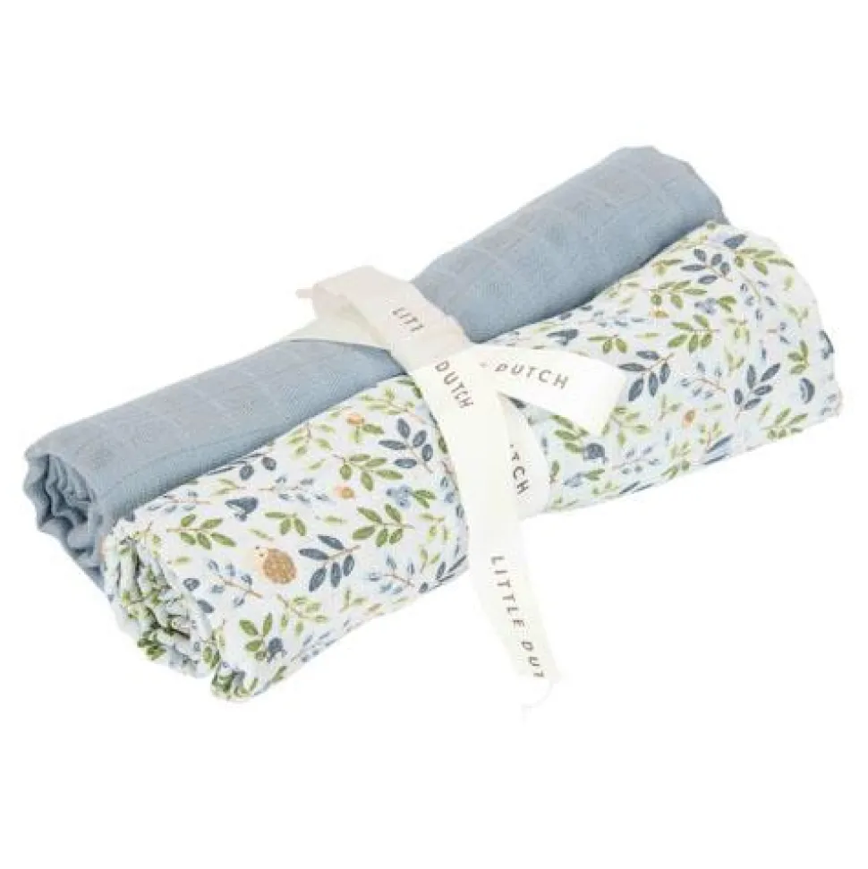 Swaddle - Blauw - Maat 70 cm - Forest Friends - Forest Adventure