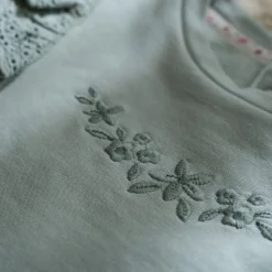 Sweater - Ruches -  Groen - Fairy Garden