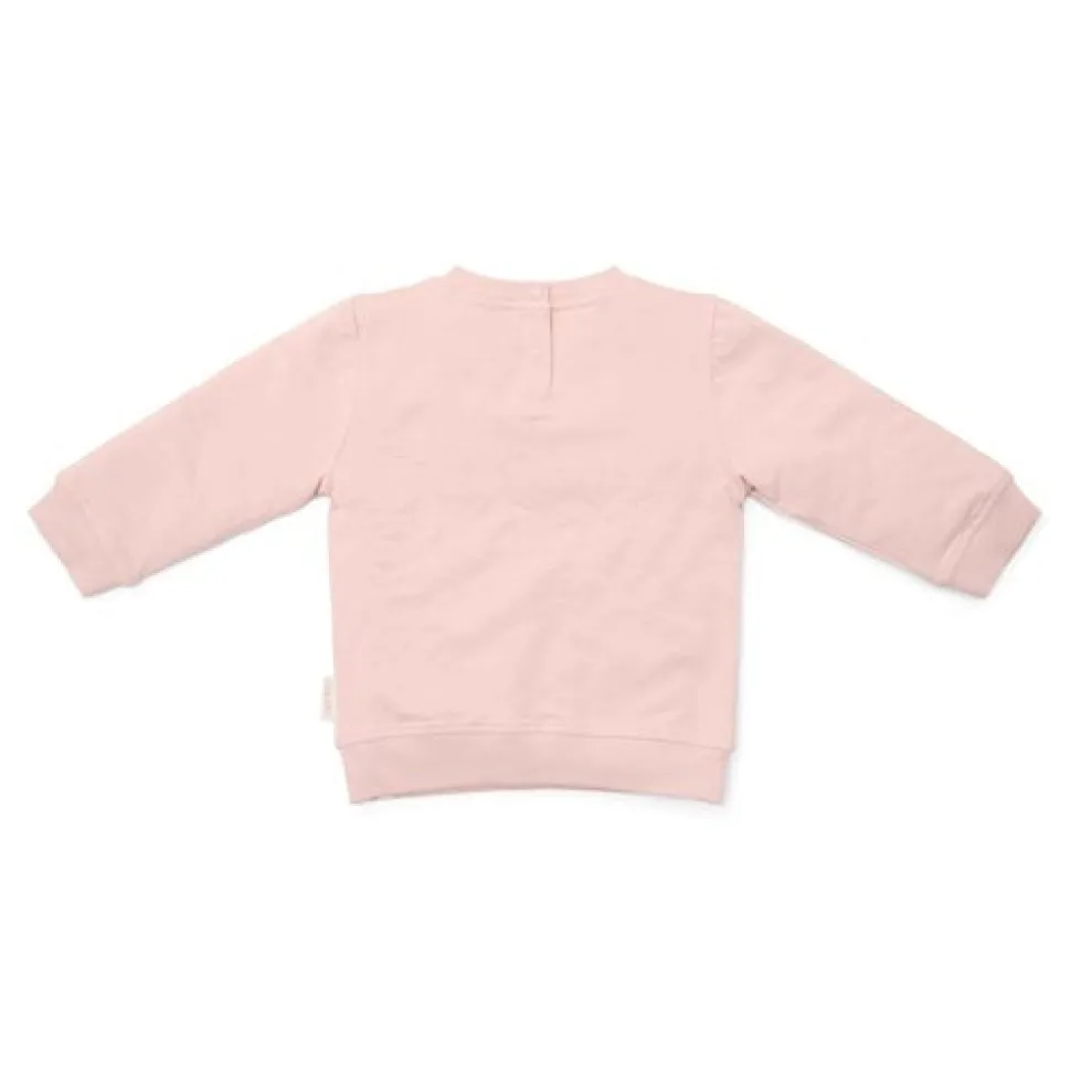 Sweater - Ruches - Lichtroze - Fairy Garden