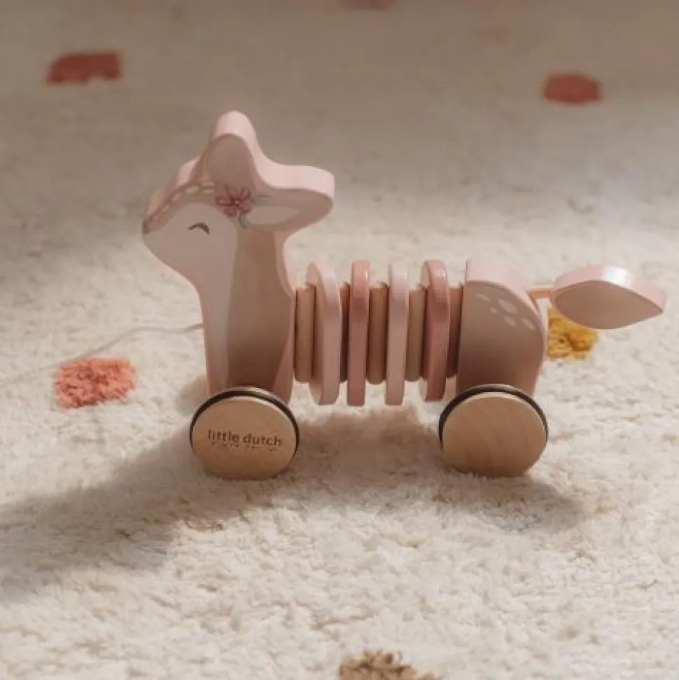 Trekdier Hert - Roze - Fairy Garden