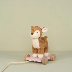 Trekdier Hert - Roze - Fairy Garden