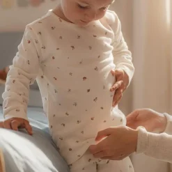 Tweedelige pyjama - Wit - Forest Friends - Forest Treasures