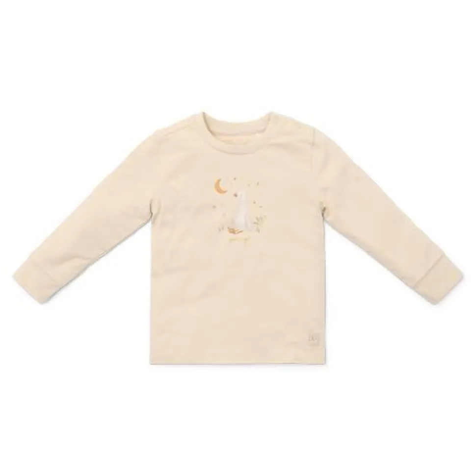 Tweedelige pyjama - Zand - Gestreept