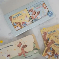 Uitdeelboekjes - Hoera! Het is feest & Muziekparade - NL