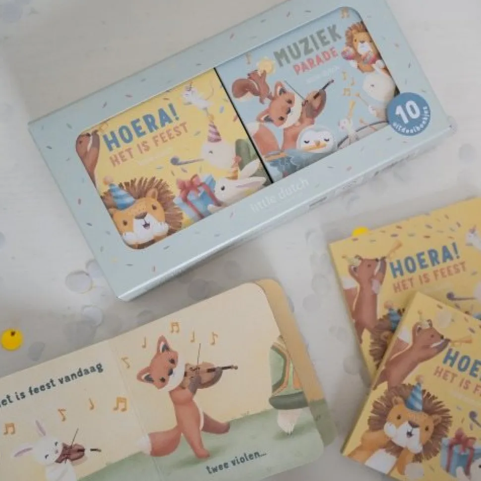 Uitdeelboekjes - Hoera! Het is feest & Muziekparade - NL
