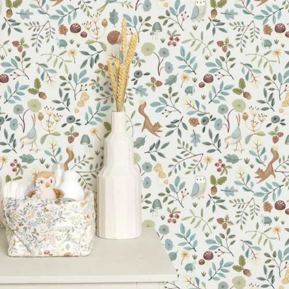 Vliesbehang - Meerkleurig - Forest Friends - Forest Wonders