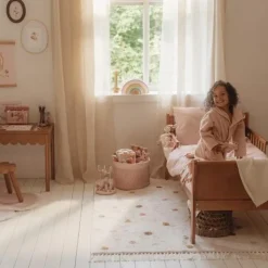 Vloerkleed stippen - Meerkleurig - Essentials