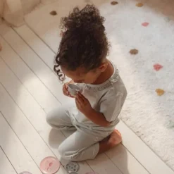 Vloerkleed stippen - Meerkleurig - Essentials