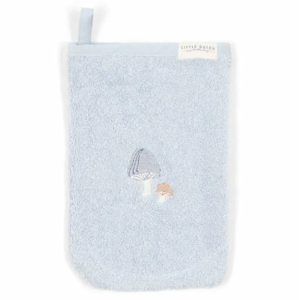 Washandjes set - Blauw - Forest Friends