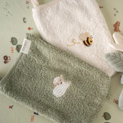 Washandjes set - Groen - Little Farm