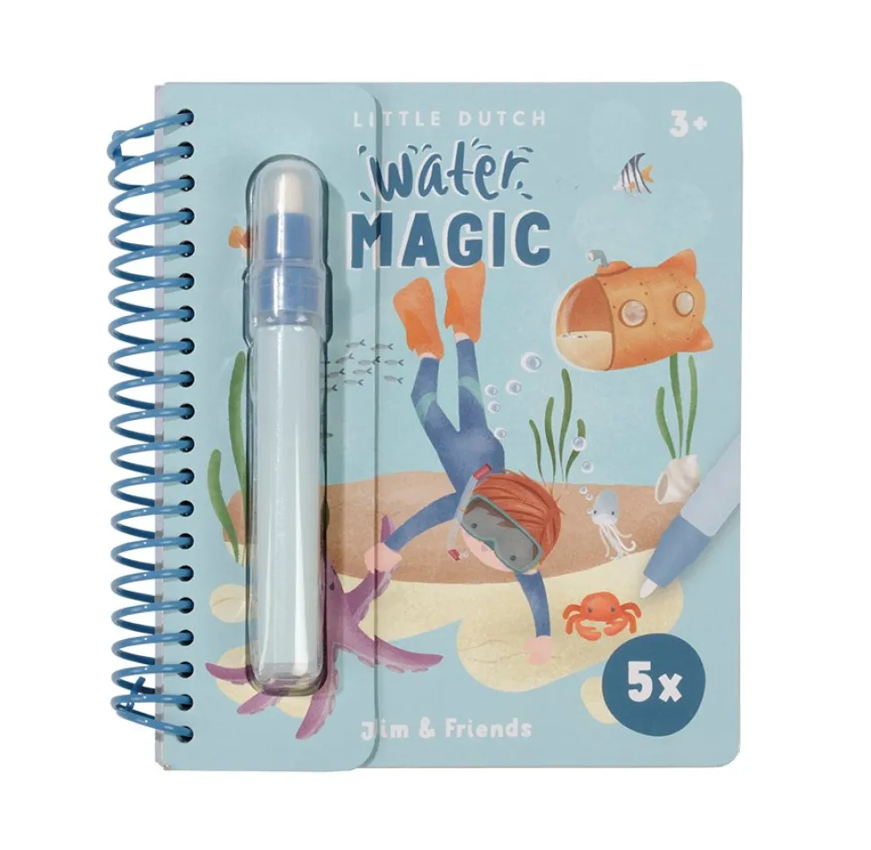 Waterkleurboek Jim & Friends