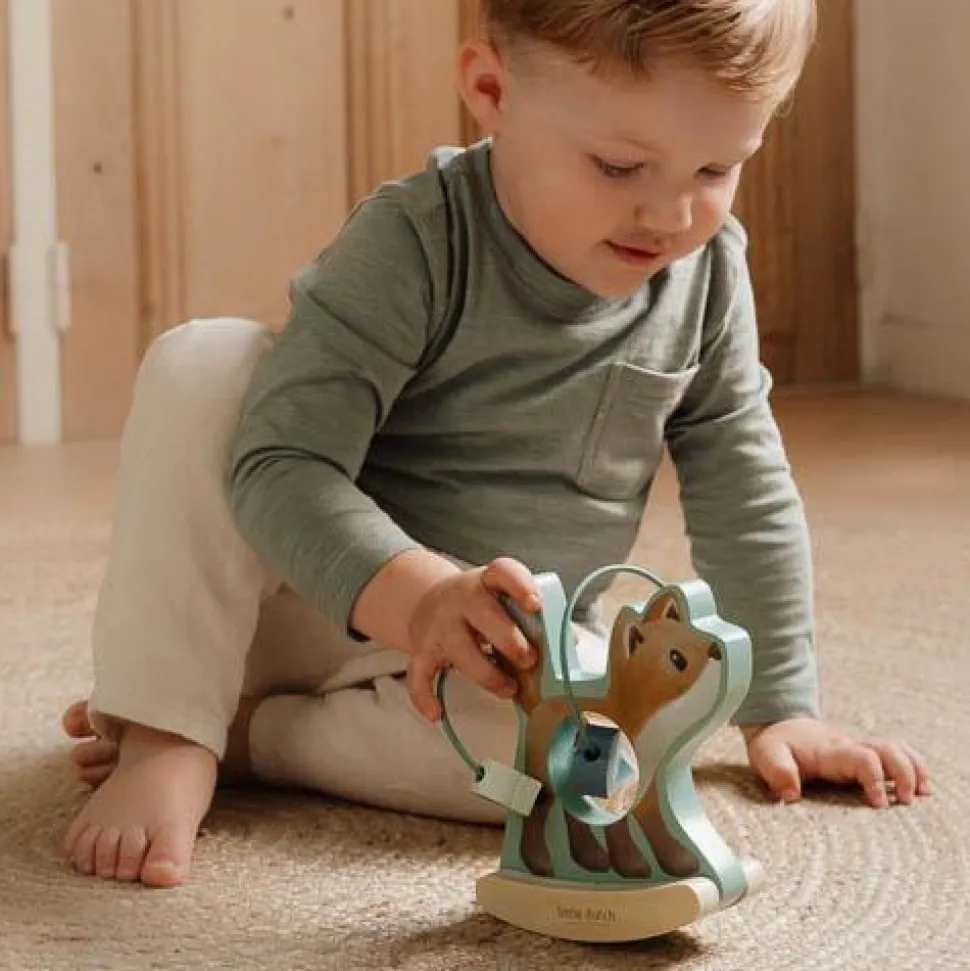 Wiebeldier Vos- Blauw - Forest Friends