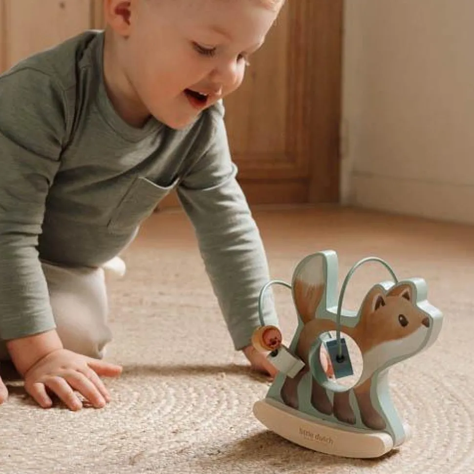 Wiebeldier Vos- Blauw - Forest Friends