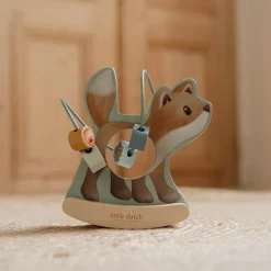 Wiebeldier Vos- Blauw - Forest Friends