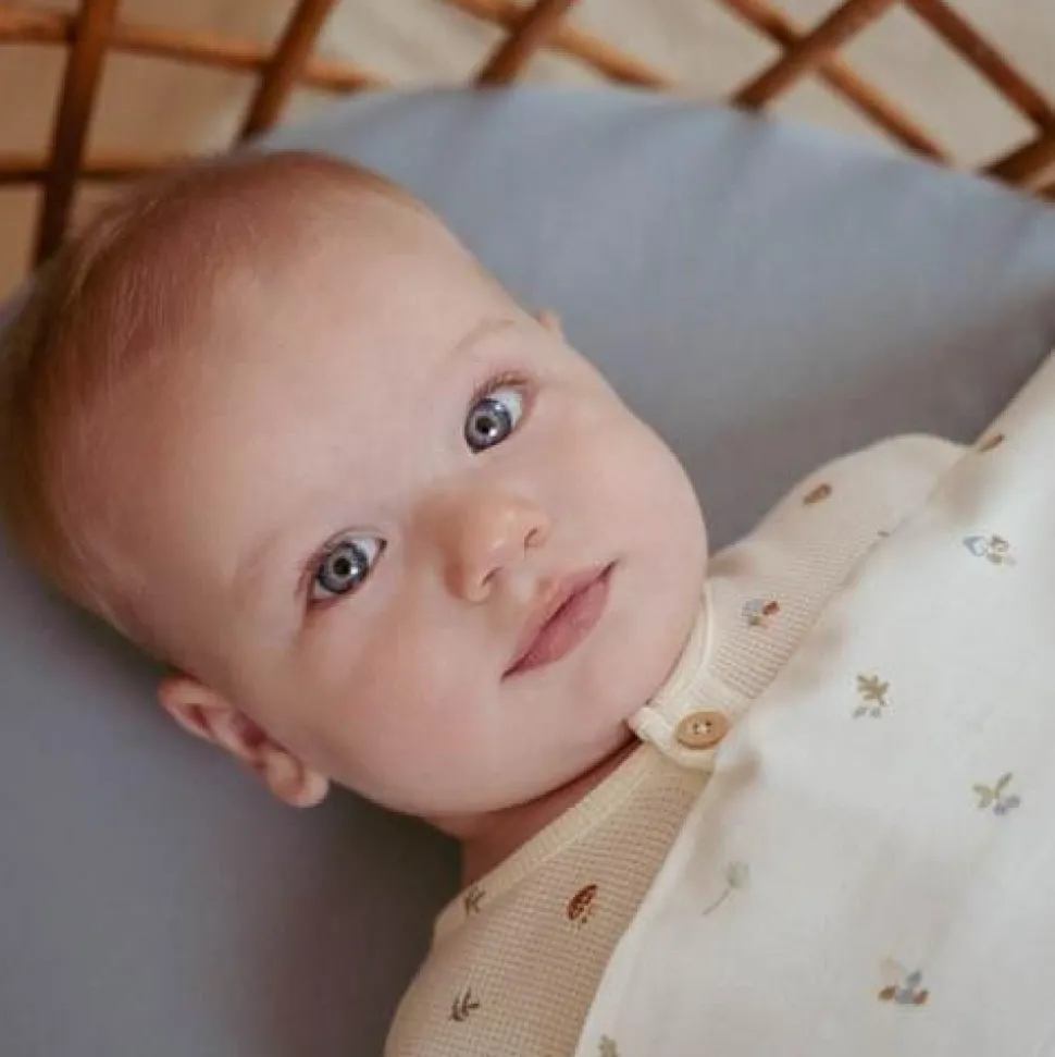 Wieg hoeslaken - Blauw - Essentials