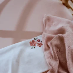 Wieg hoeslaken - Roze - Essentials