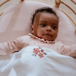 Wieg hoeslaken - Roze - Essentials