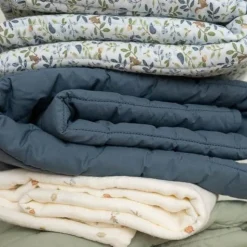 Wiegdeken - Blauw - Forest Friends