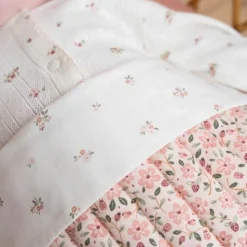 Wiegdeken - Roze - Fairy Garden - Fairy Floral